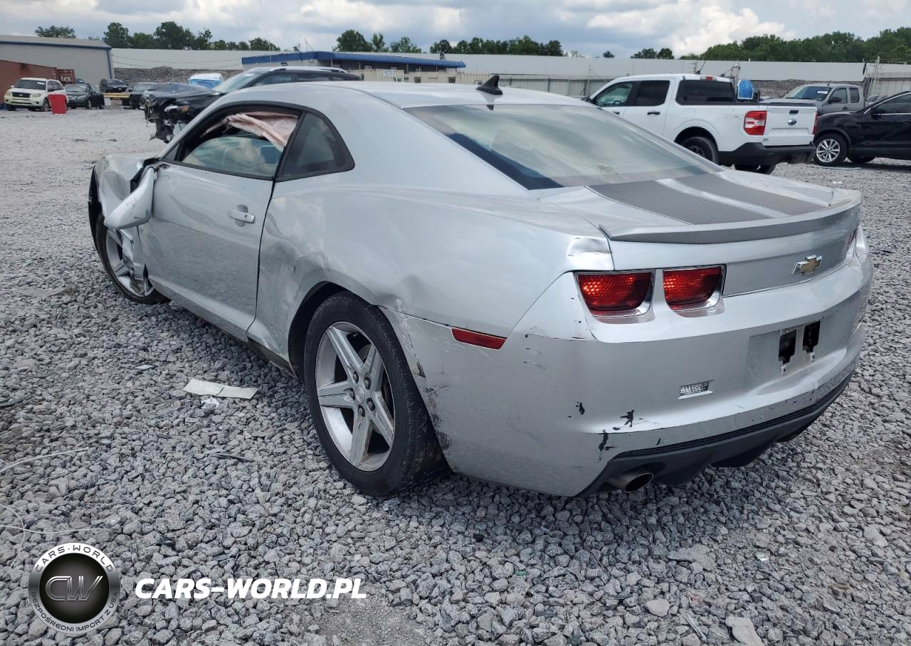2012 Chevrolet Camaro Lt VIN:2G1FB1E30C9156166 - 2