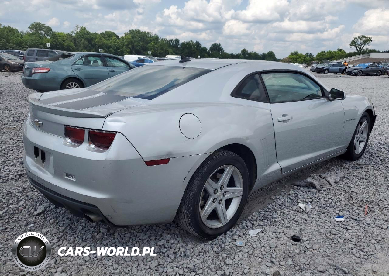 2012 Chevrolet Camaro Lt VIN:2G1FB1E30C9156166 - 3