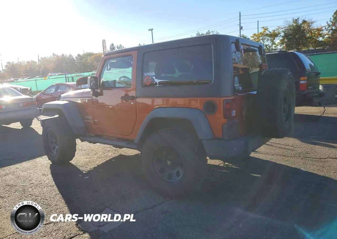 2011 Jeep Wrangler Sport VIN:1J4AA2D14BL597259 - 2