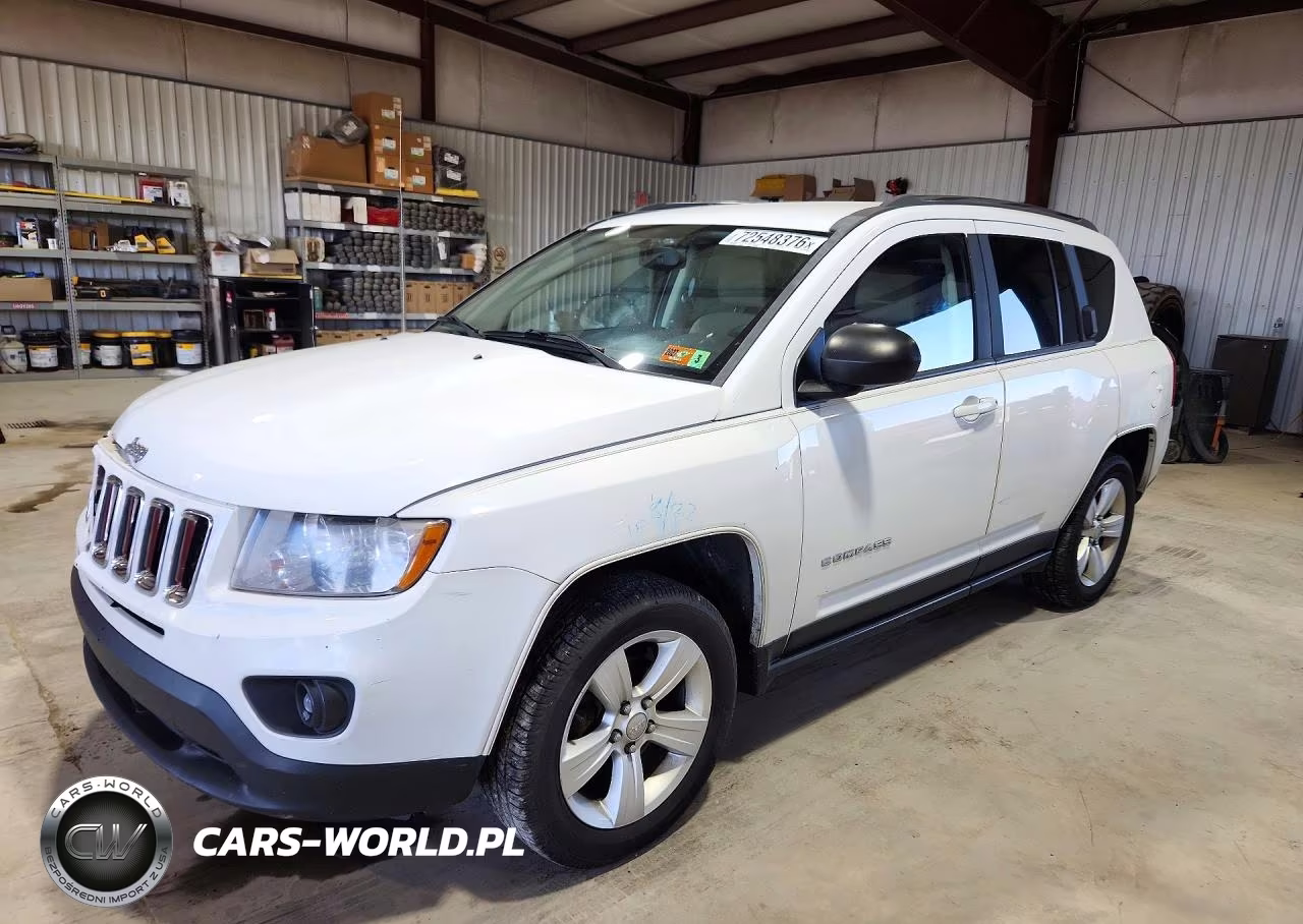 2013 Jeep Compass Sport VIN:1C4NJCBB6DD283425 - 1