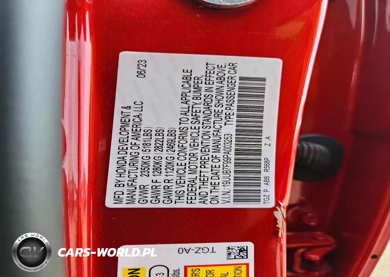 2023 Acura Tlx Type S VIN:19UUB7F99PA003253 - 12