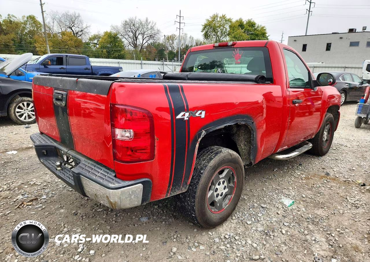 2008 Chevrolet Silverado K1500 VIN:1GCEK14X58Z289395 - 3