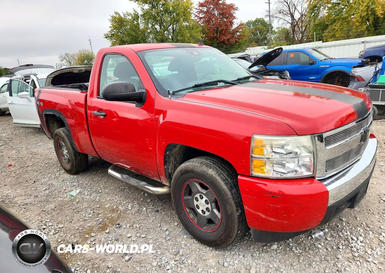 2008 Chevrolet Silverado K1500 VIN:1GCEK14X58Z289395 - 4