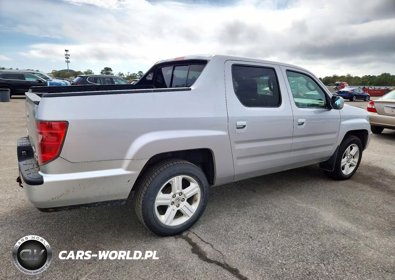 2011 Honda Ridgeline Rtl VIN:5FPYK1F51BB452802 - 3