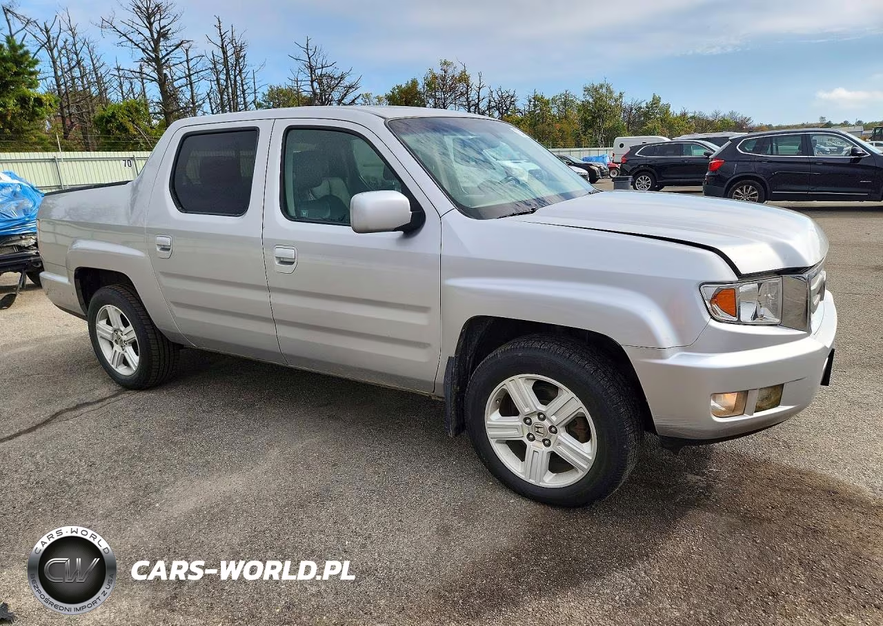 2011 Honda Ridgeline Rtl VIN:5FPYK1F51BB452802 - 4
