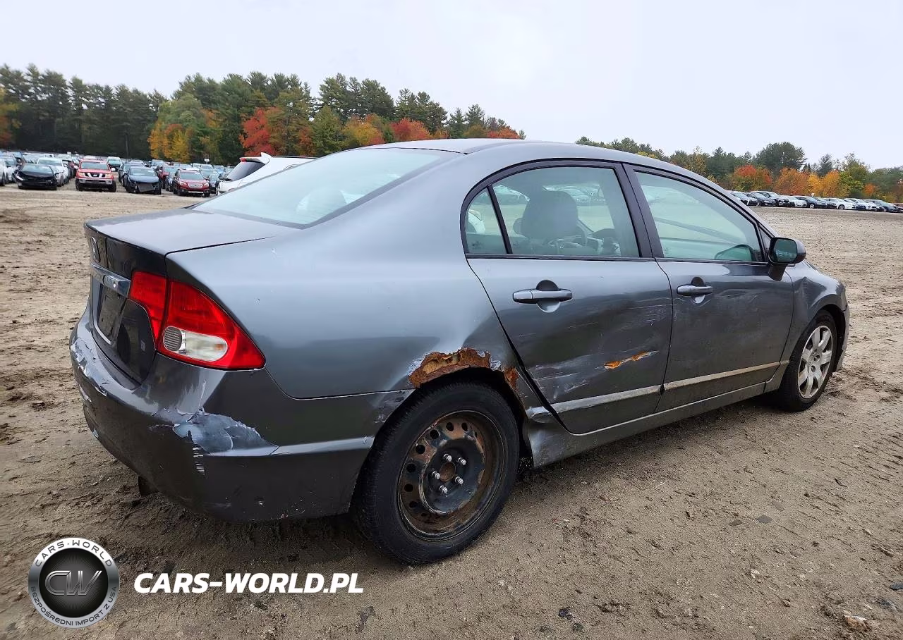 2009 Honda Civic Lx VIN:2HGFA16509H319957 - 3