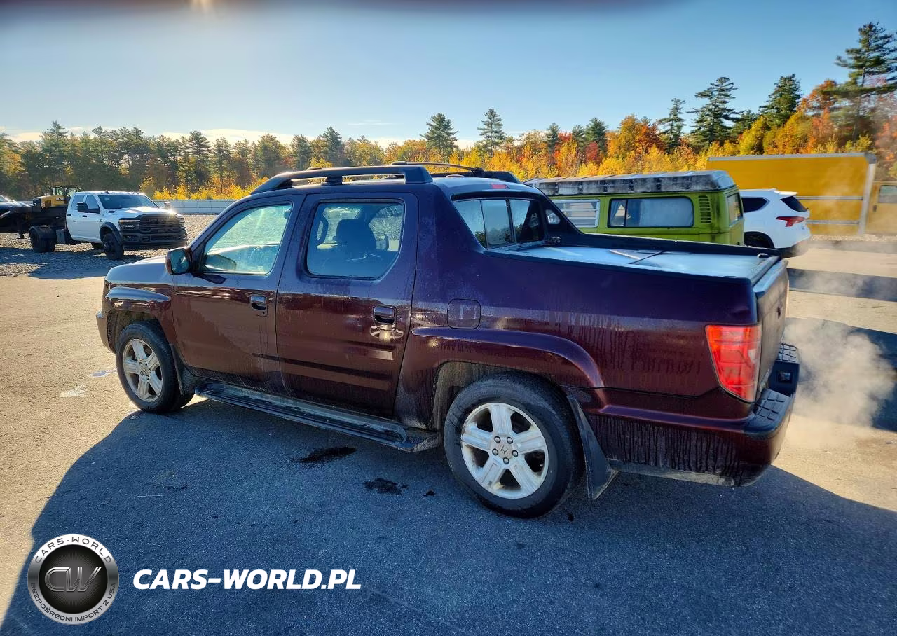 2010 Honda Ridgeline Rtl VIN:5FPYK1F53AB005838 - 2