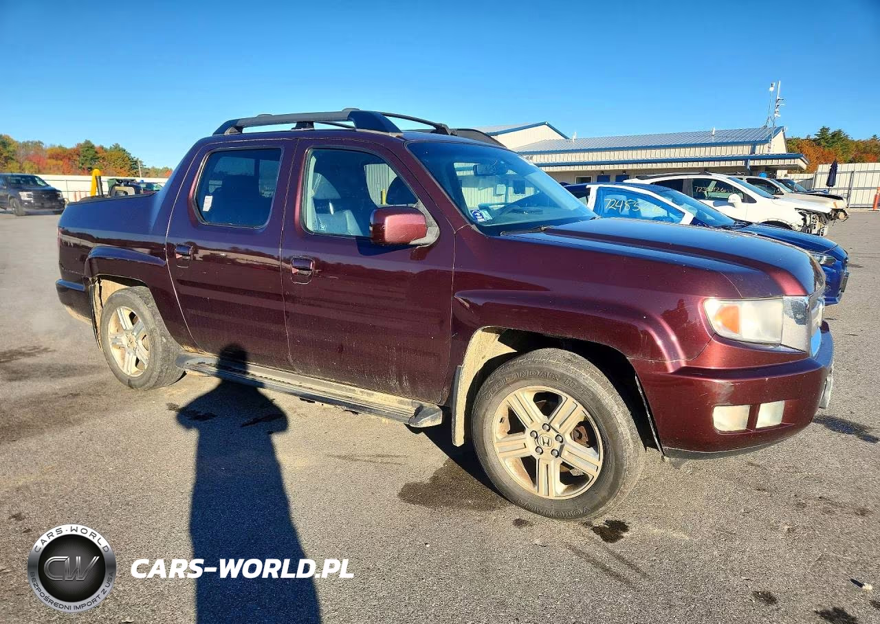 2010 Honda Ridgeline Rtl VIN:5FPYK1F53AB005838 - 4
