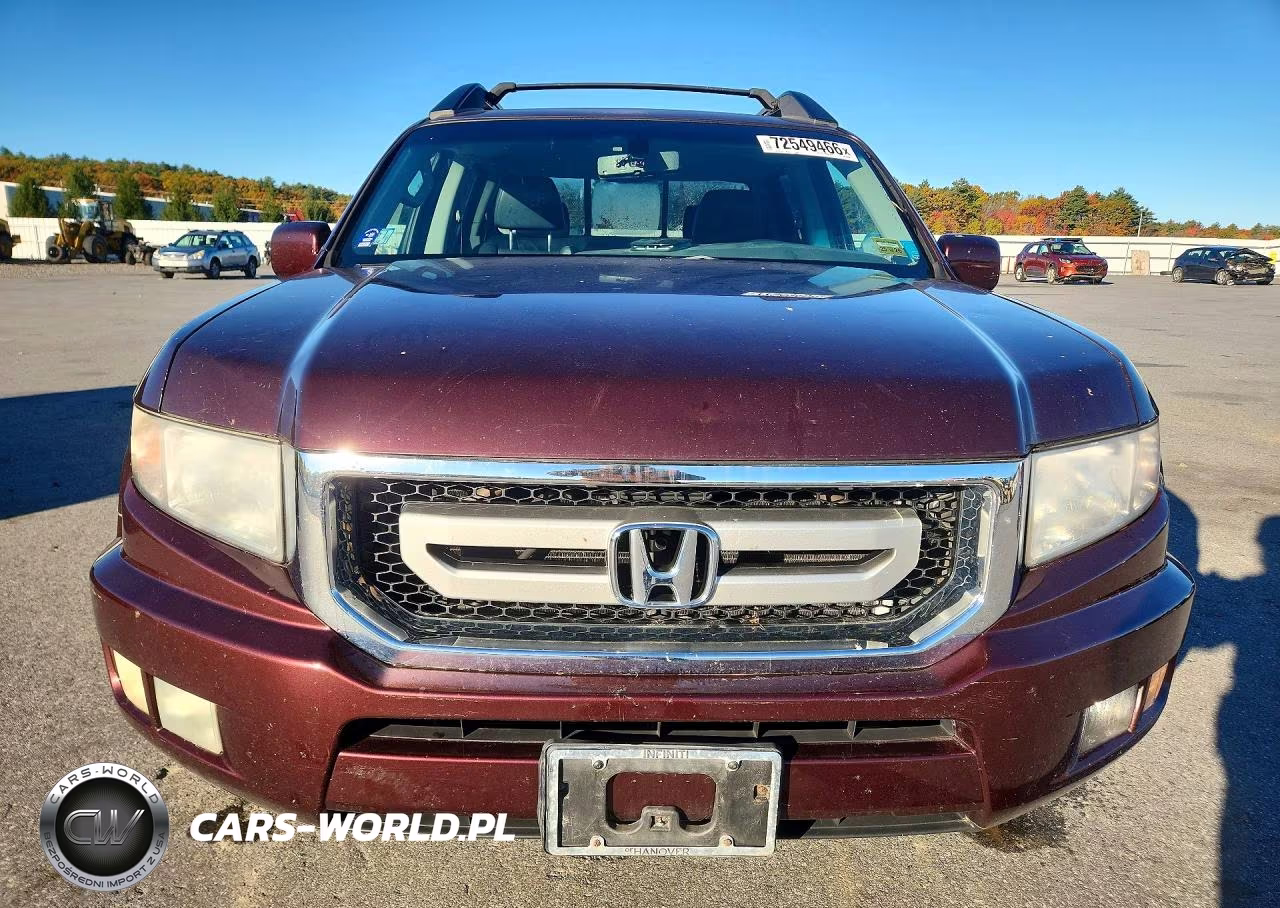2010 Honda Ridgeline Rtl VIN:5FPYK1F53AB005838 - 5