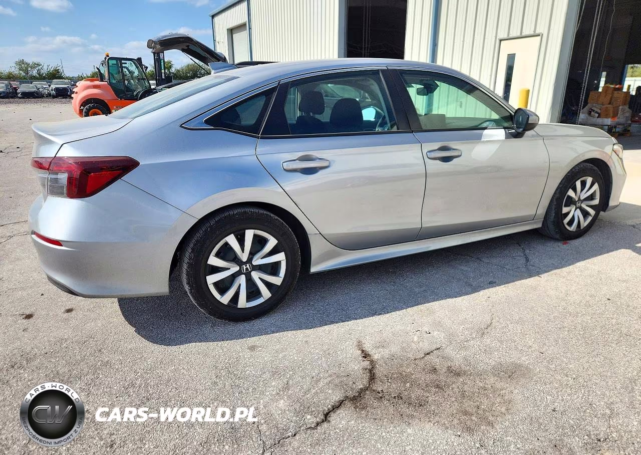2025 Honda Civic Lx VIN:2HGFE2F27SH598278 - 3