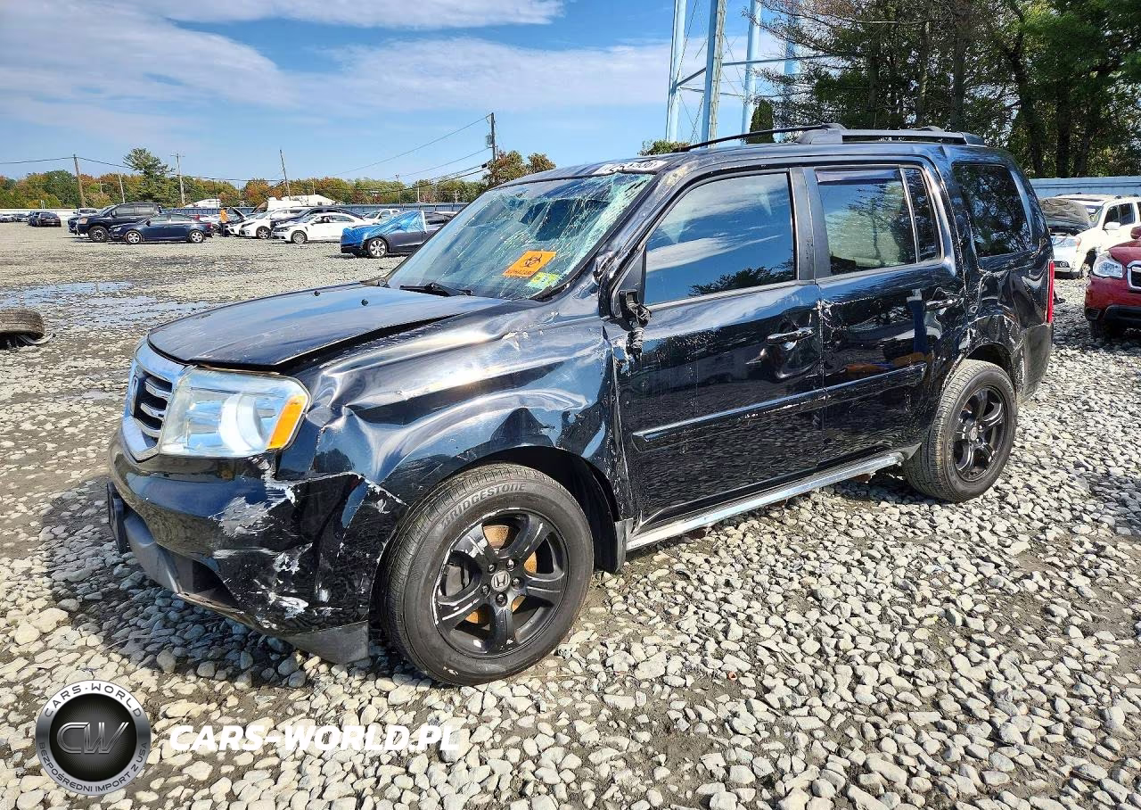 2015 Honda Pilot Exl VIN:5FNYF4H52FB052183 - 1