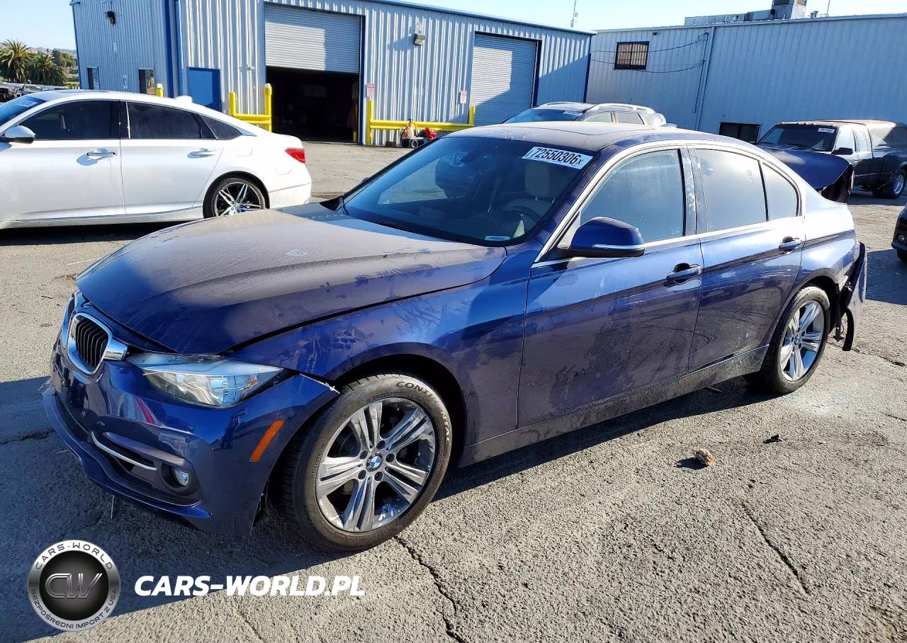 2017 BMW 330 I VIN:WBA8B9G36HNU52662 - 1