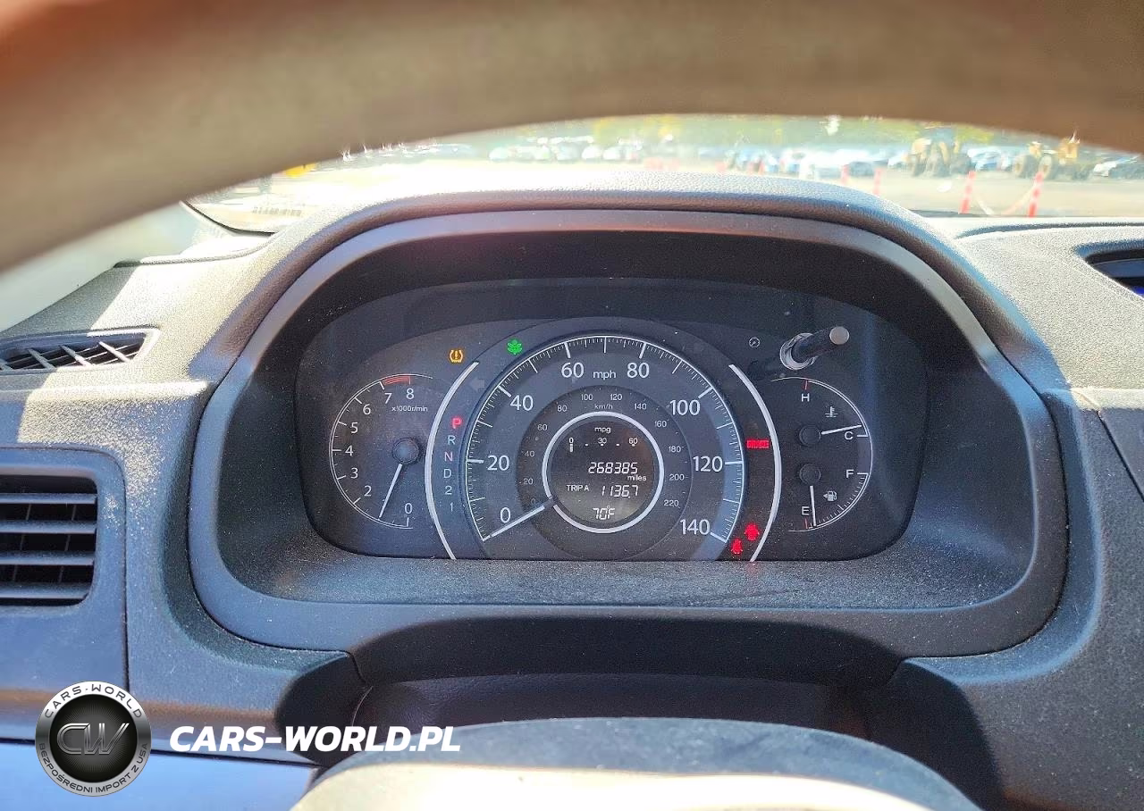 2012 Honda Cr-V Ex VIN:2HKRM4H51CH629681 - 9