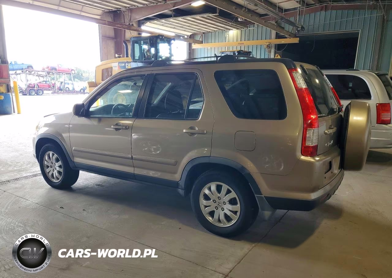 2006 Honda Cr-V Se VIN:JHLRD78966C062293 - 2