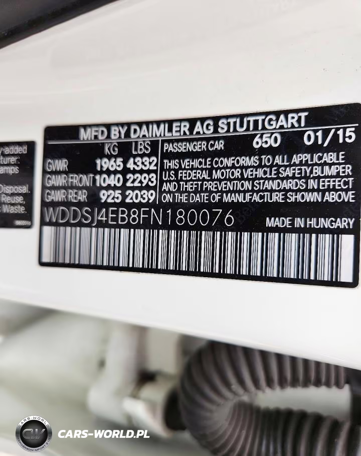 2015 Mercedes-Benz Cla 250 VIN:WDDSJ4EB8FN180076 - 13