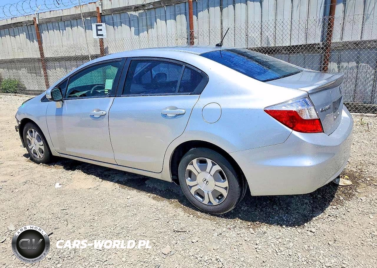 2012 Honda Civic Hybrid VIN:JHMFB4F25CS000443 - 2