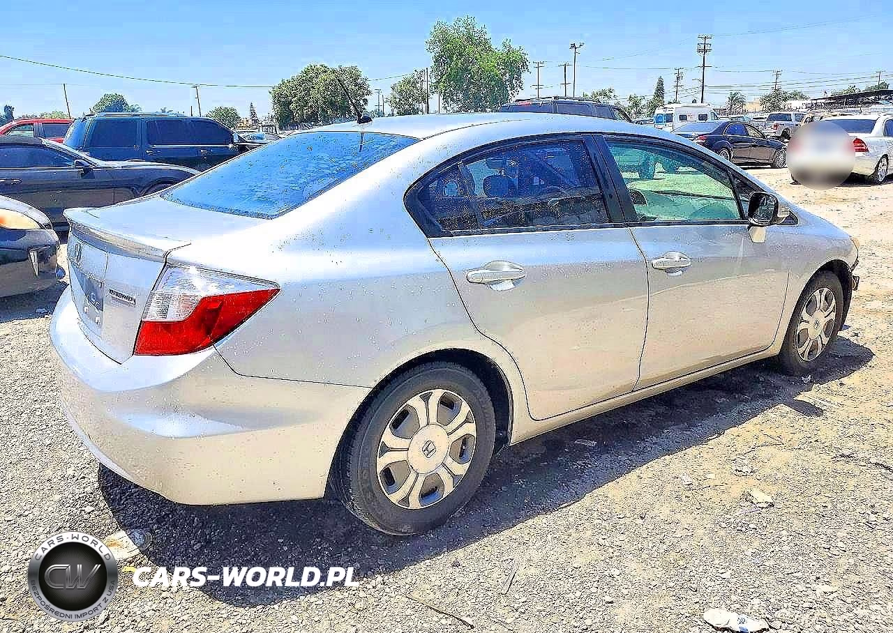 2012 Honda Civic Hybrid VIN:JHMFB4F25CS000443 - 3
