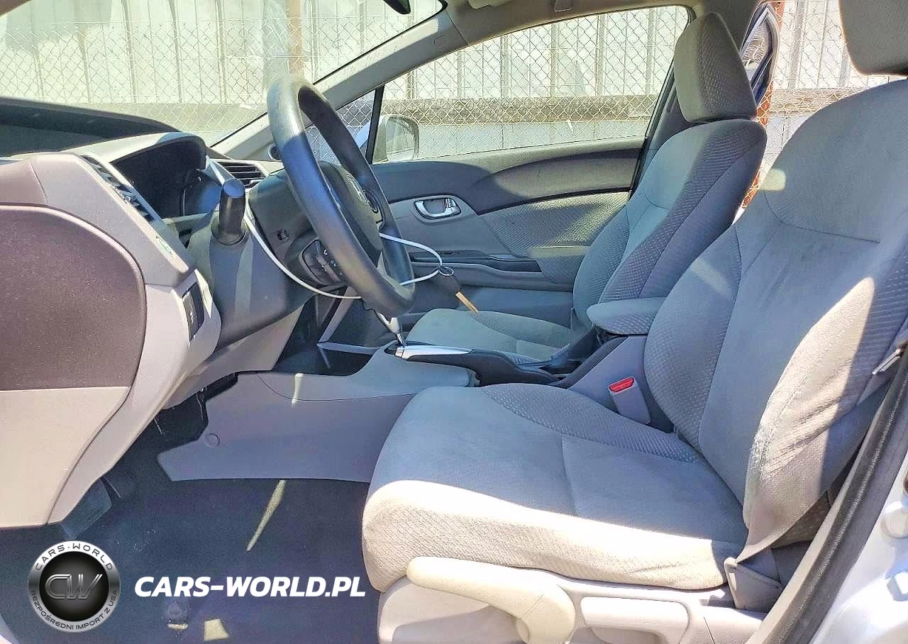 2012 Honda Civic Hybrid VIN:JHMFB4F25CS000443 - 7