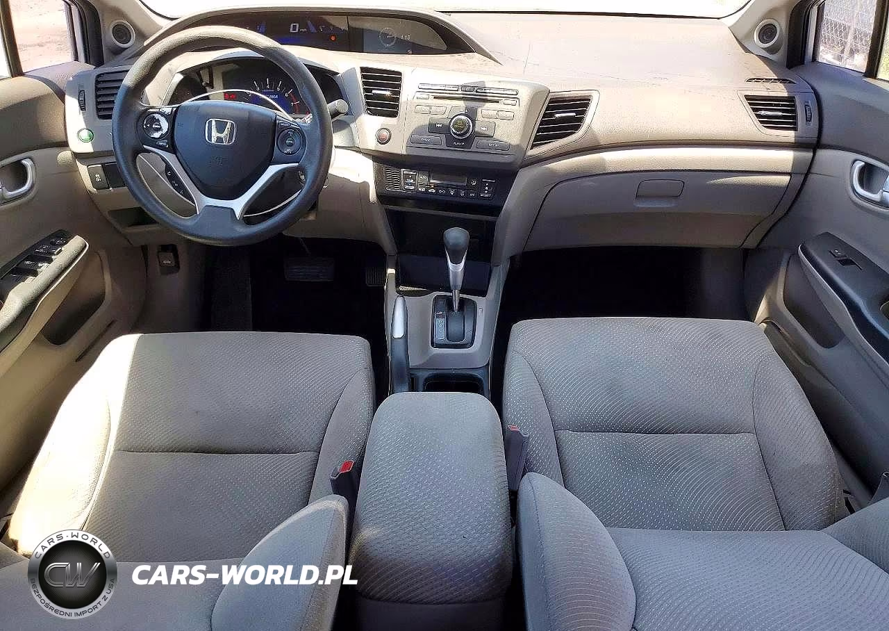 2012 Honda Civic Hybrid VIN:JHMFB4F25CS000443 - 8