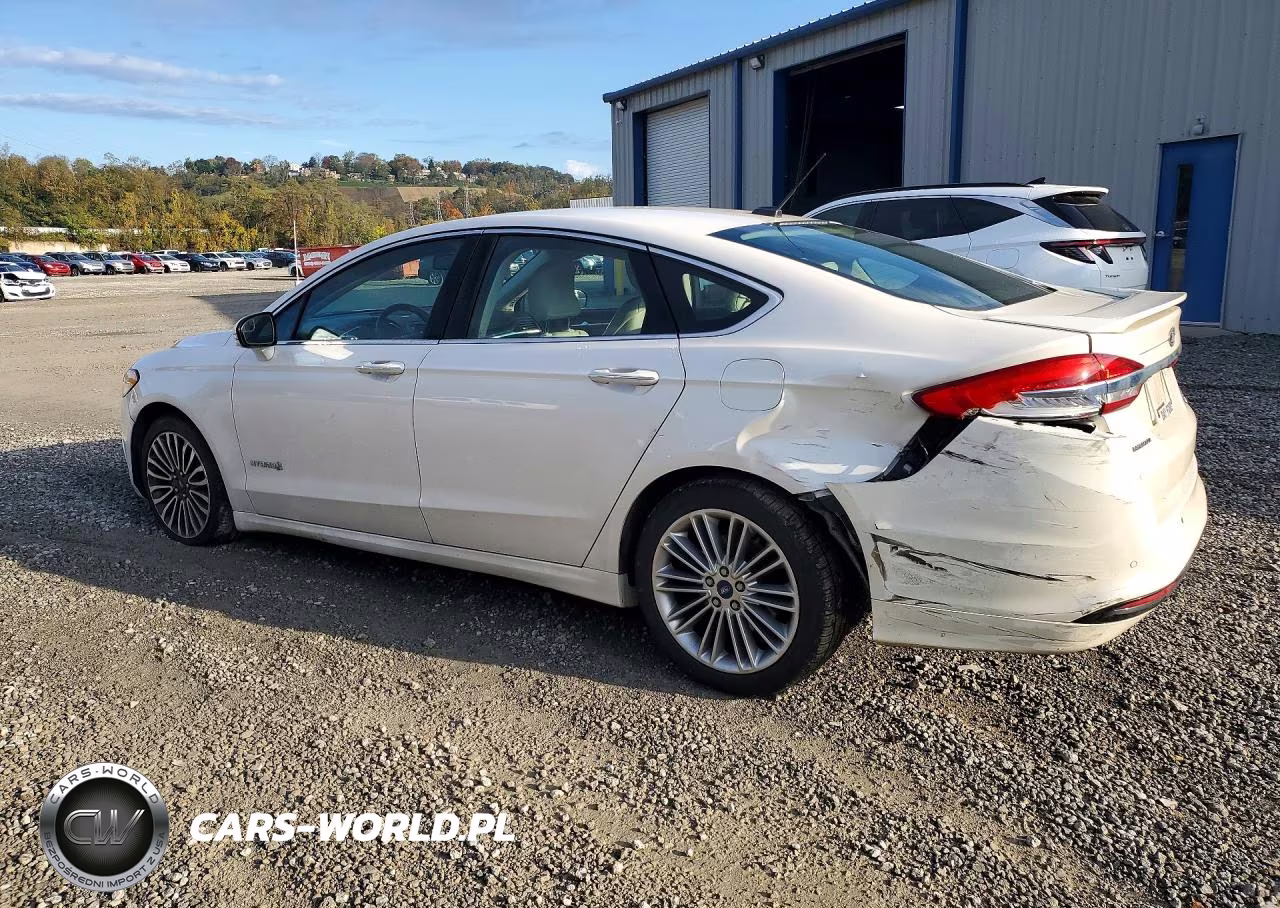 2017 Ford Fusion Titanium Hev VIN:3FA6P0RU4HR399914 - 2