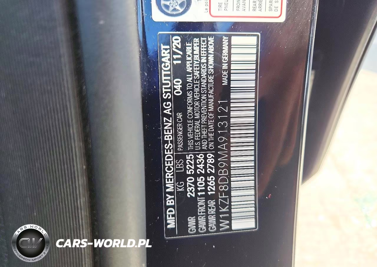 2021 Mercedes-Benz E 350 VIN:W1KZF8DB9MA913121 - 12