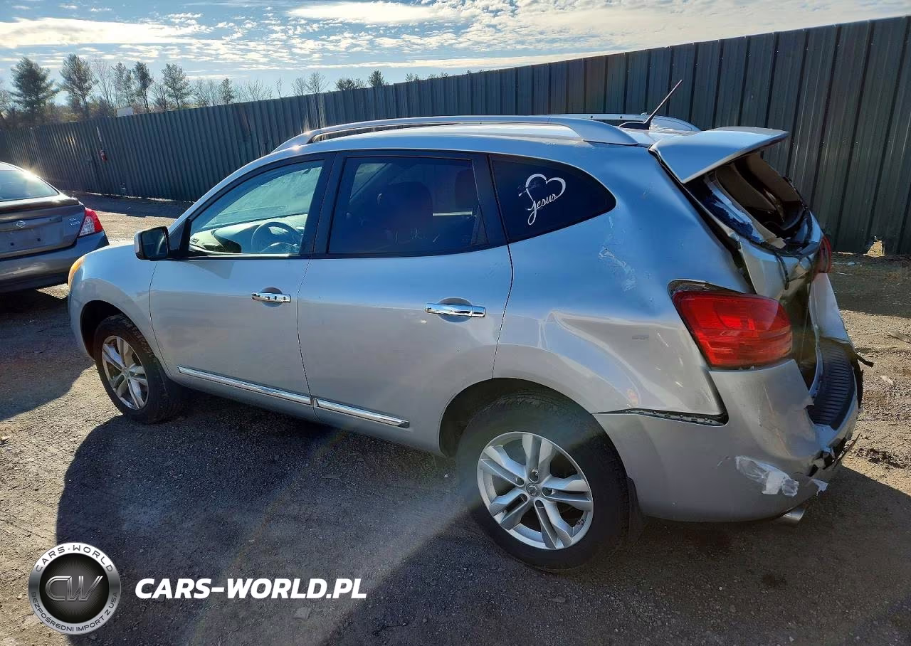 2013 Nissan Rogue S VIN:JN8AS5MV5DW605480 - 2