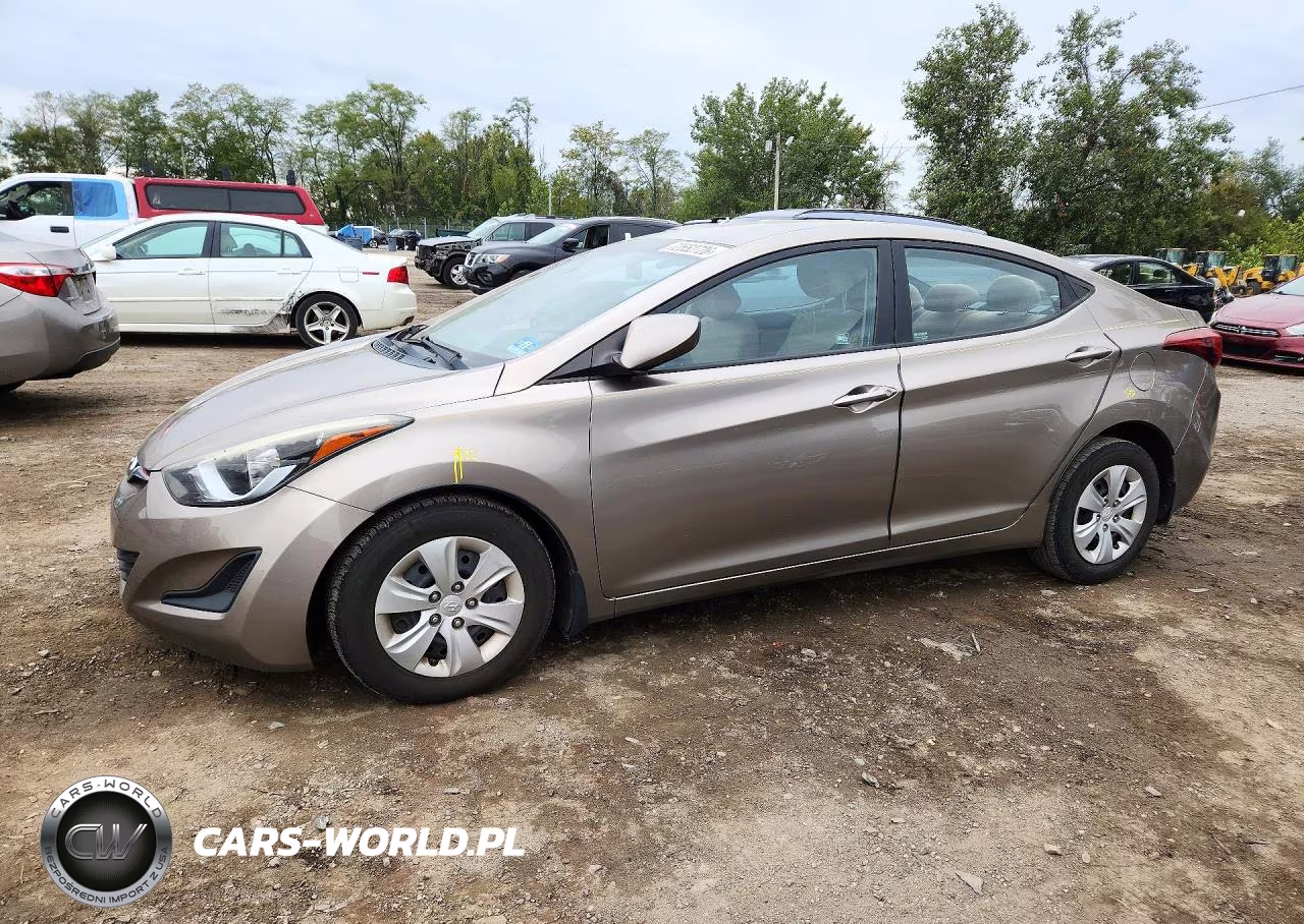 2016 Hyundai Elantra Se VIN:5NPDH4AE9GH720146 - 1