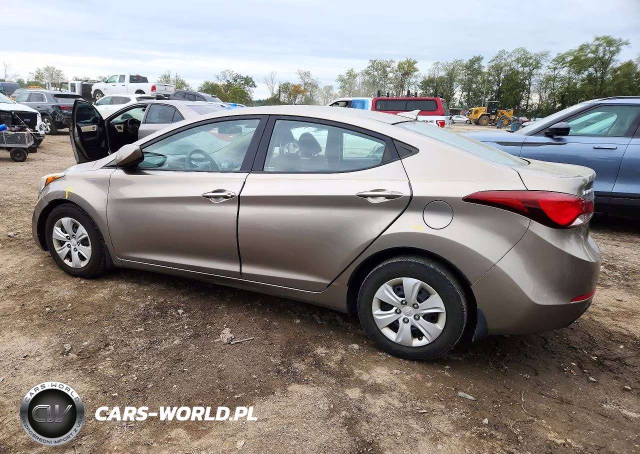 2016 Hyundai Elantra Se VIN:5NPDH4AE9GH720146 - 2