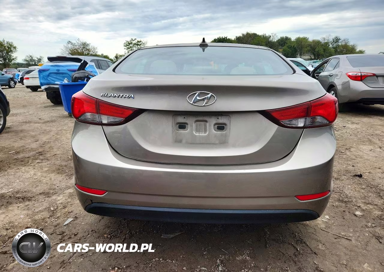 2016 Hyundai Elantra Se VIN:5NPDH4AE9GH720146 - 6