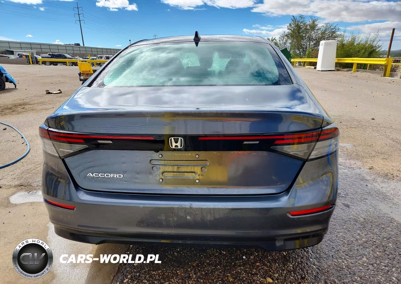 2026 Honda Accord Lx VIN:1HGCY1F28TA053484 - 6