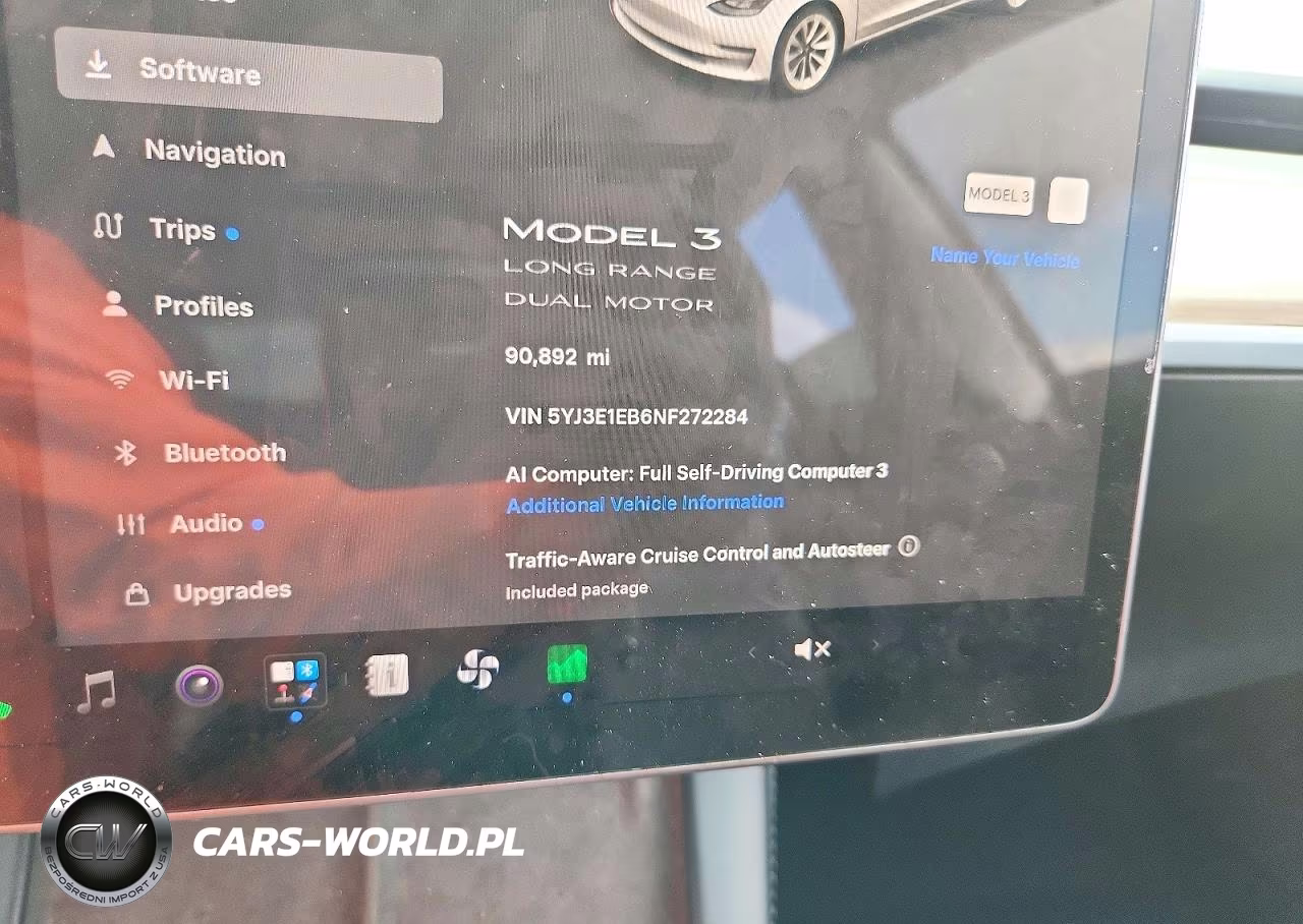 2022 Tesla Model 3 VIN:5YJ3E1EB6NF272284 - 9