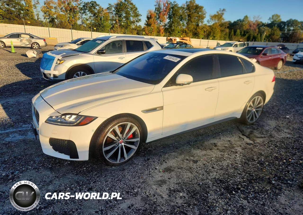 2018 Jaguar Xf S Awd V6 4D Sedan