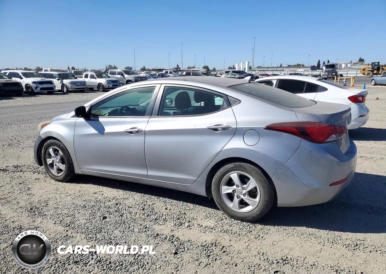 2015 Hyundai Elantra Se VIN:5NPDH4AE2FH626818 - 2