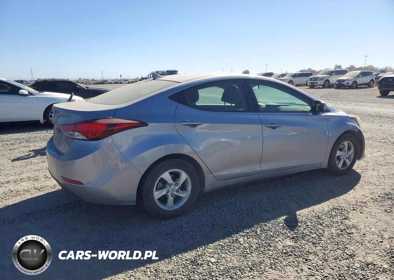 2015 Hyundai Elantra Se VIN:5NPDH4AE2FH626818 - 3