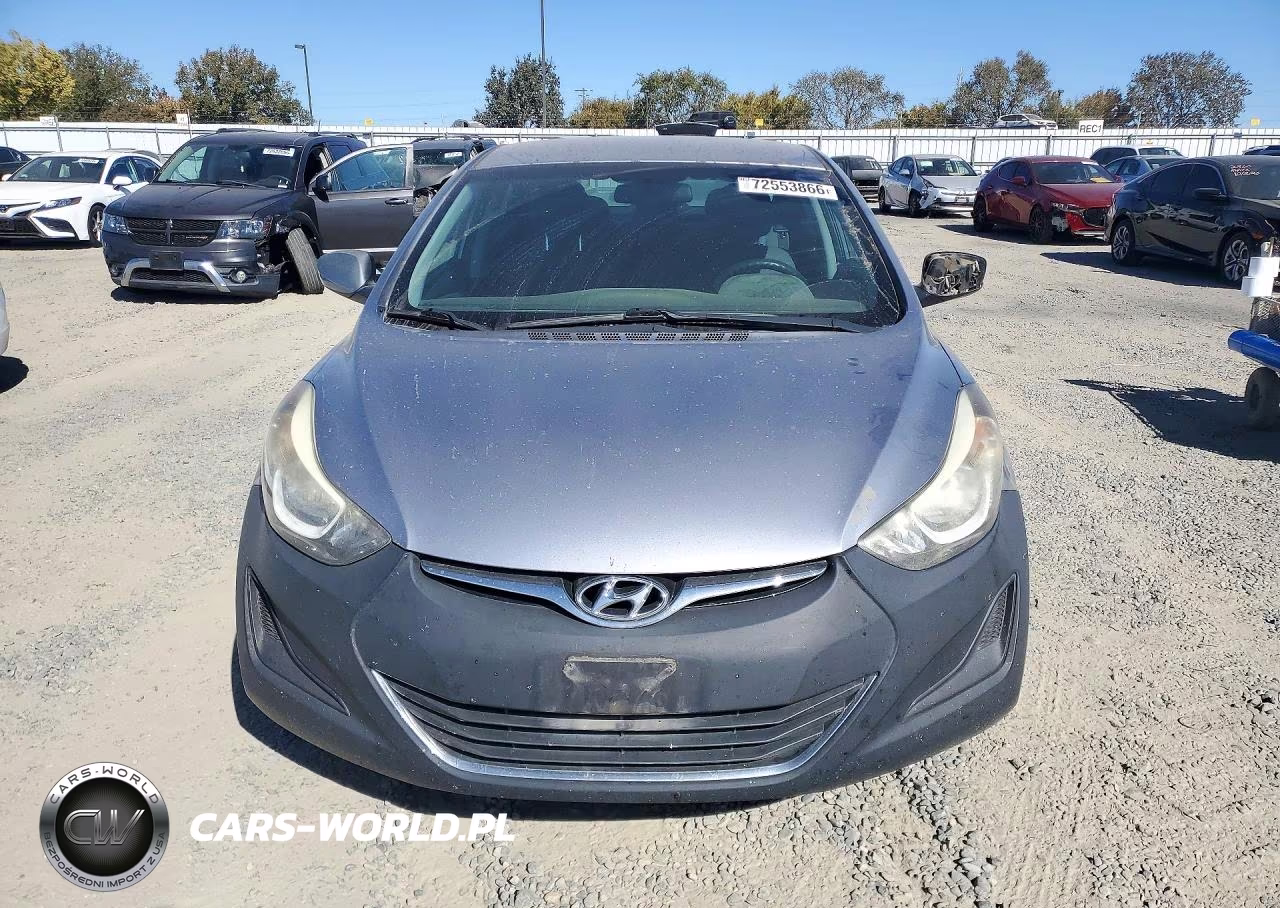 2015 Hyundai Elantra Se VIN:5NPDH4AE2FH626818 - 5