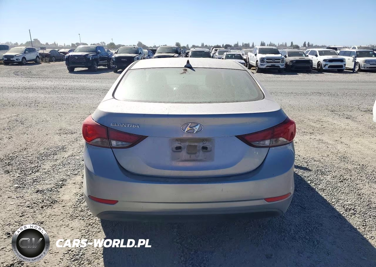 2015 Hyundai Elantra Se VIN:5NPDH4AE2FH626818 - 6