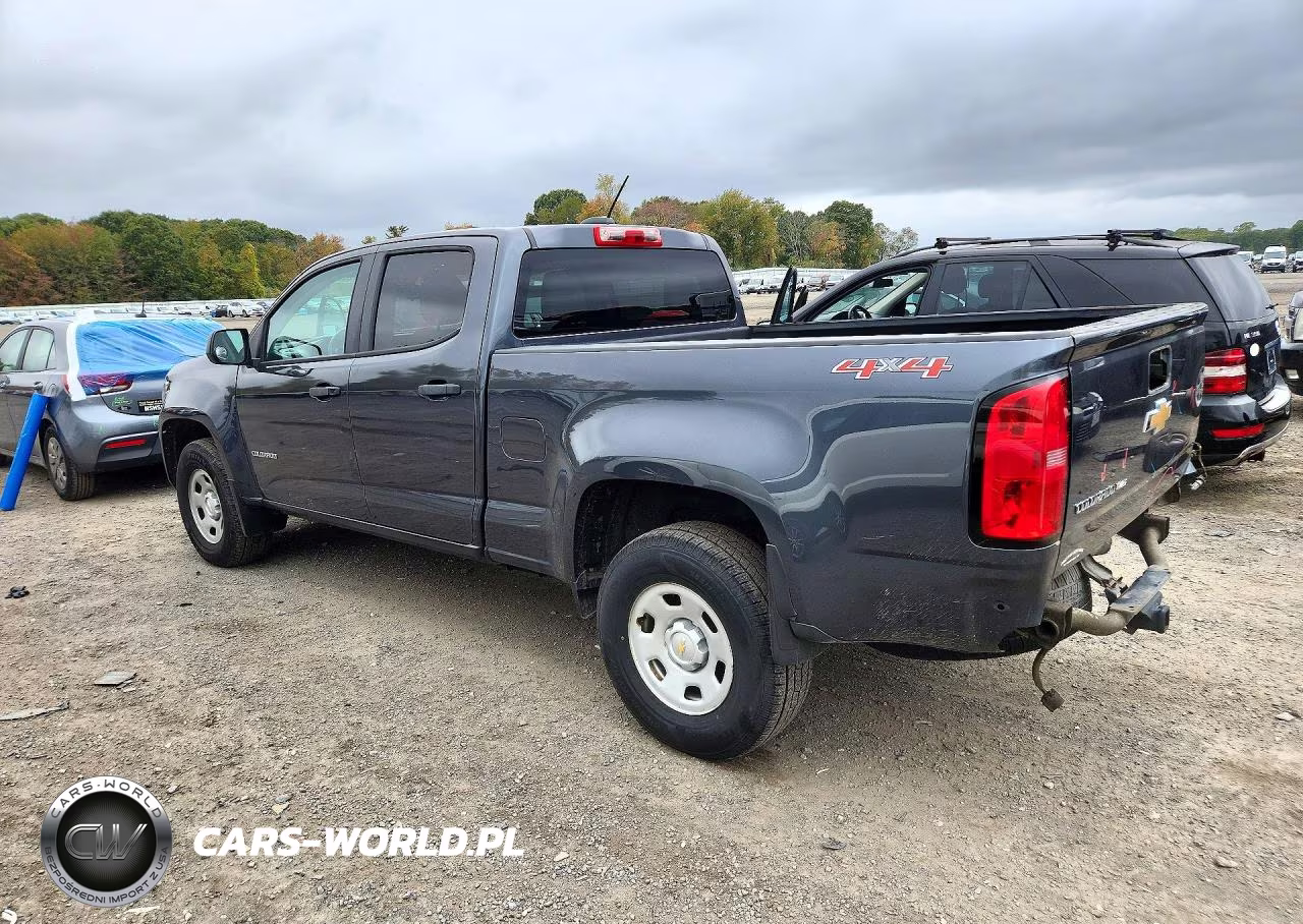 2017 Chevrolet Colorado VIN:1GCGTBEN4H1304315 - 2