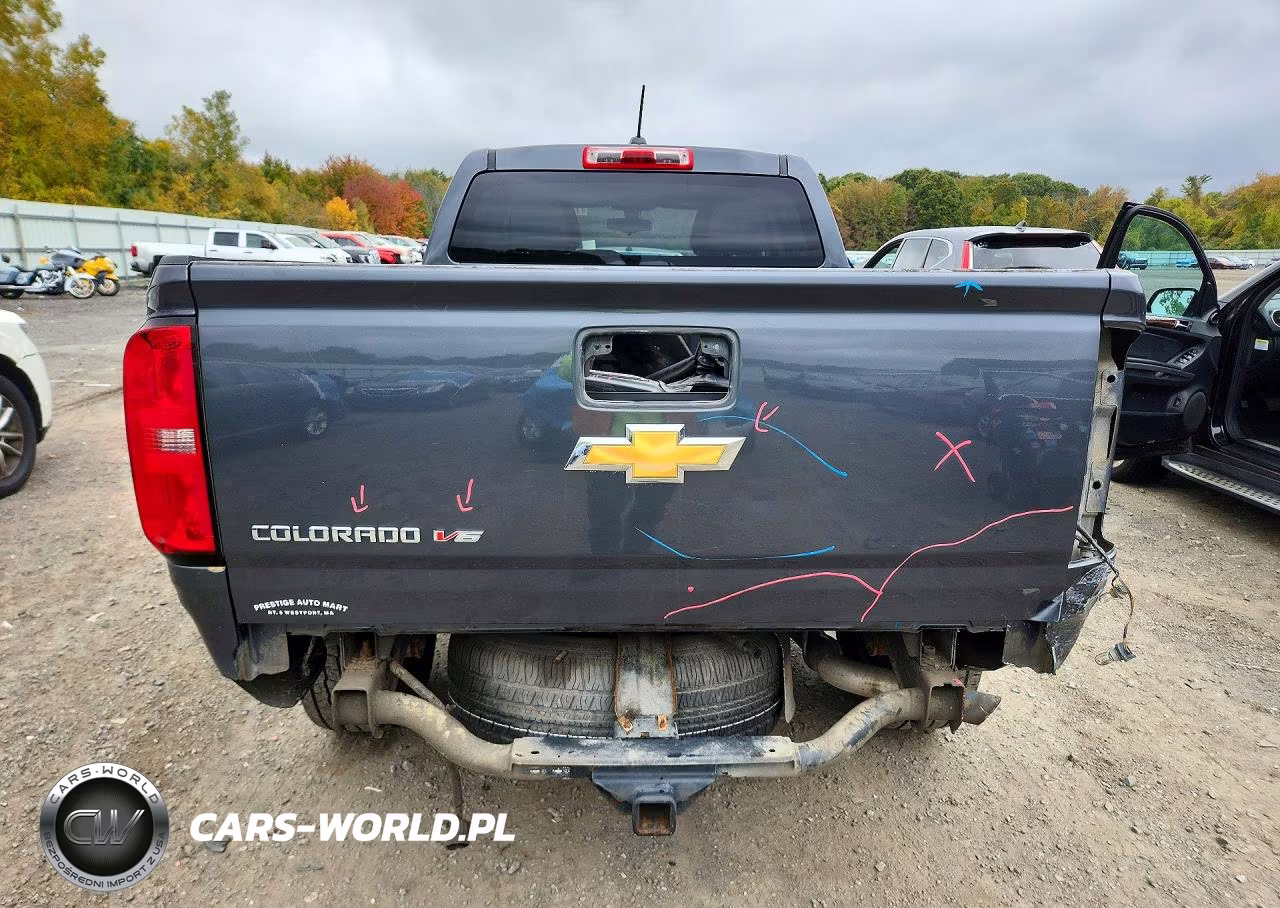 2017 Chevrolet Colorado VIN:1GCGTBEN4H1304315 - 6
