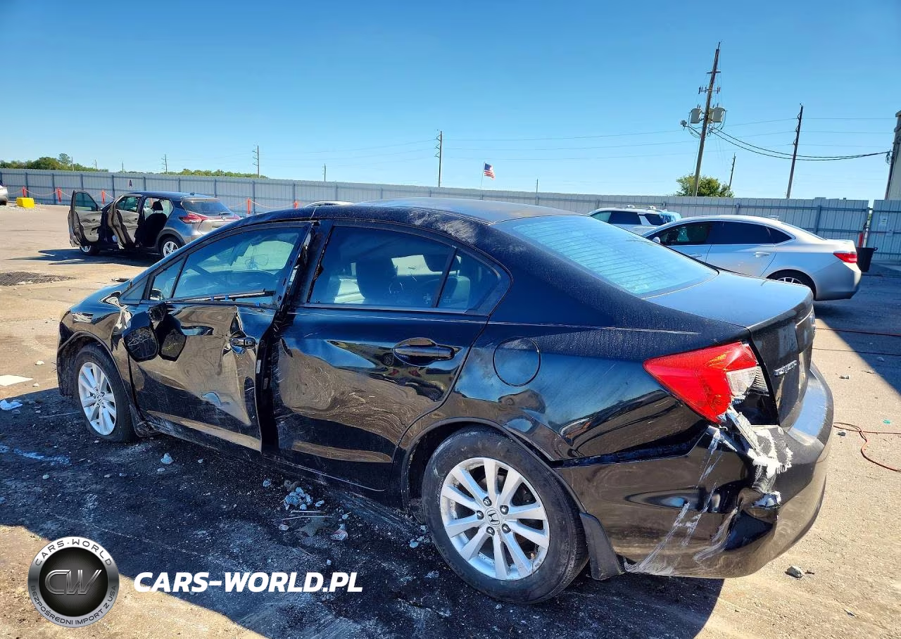 2012 Honda Civic Ex VIN:2HGFB2F81CH313959 - 2