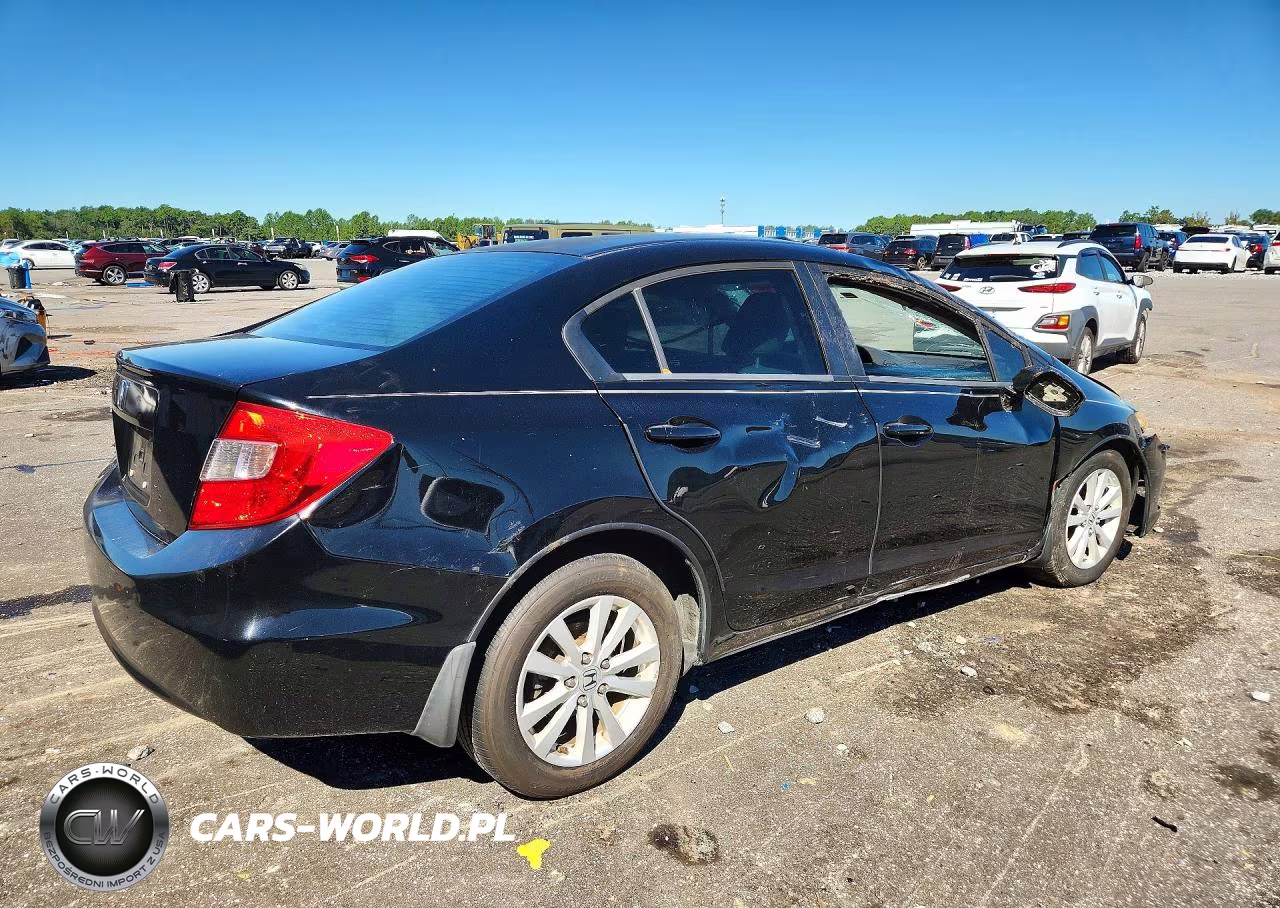 2012 Honda Civic Ex VIN:2HGFB2F81CH313959 - 3