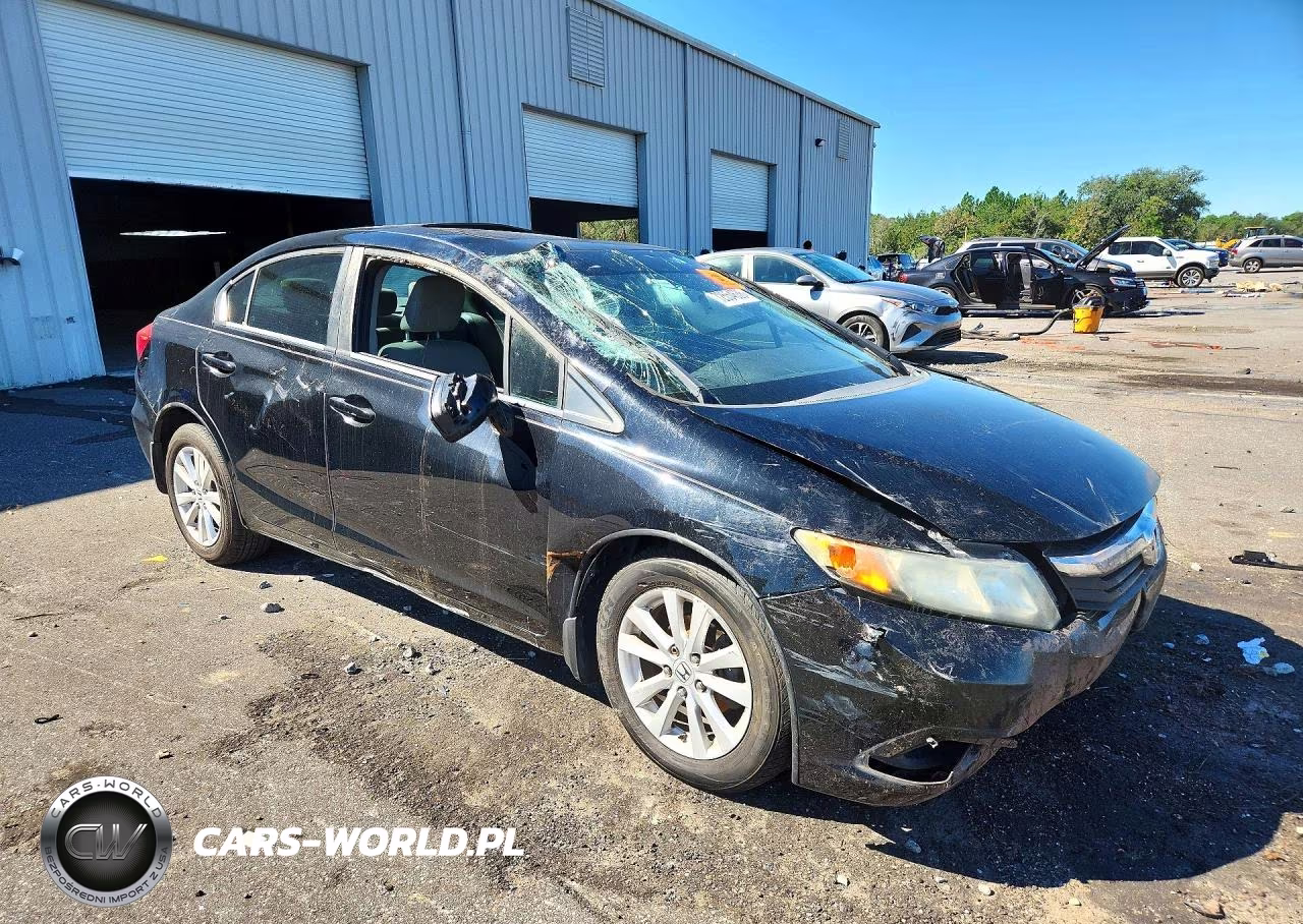 2012 Honda Civic Ex VIN:2HGFB2F81CH313959 - 4