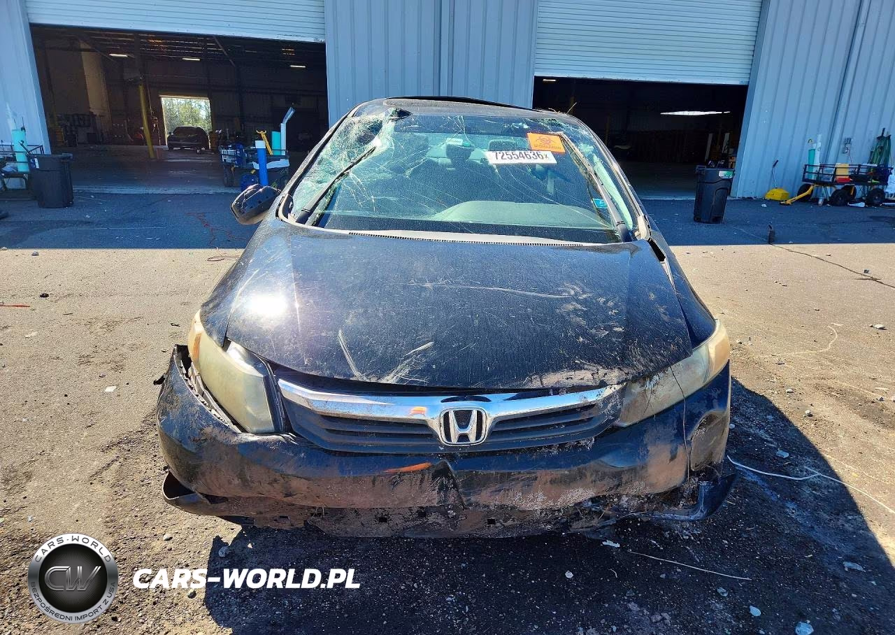 2012 Honda Civic Ex VIN:2HGFB2F81CH313959 - 5
