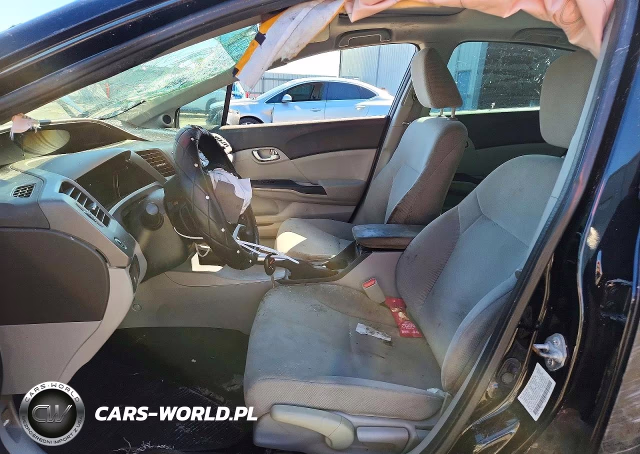 2012 Honda Civic Ex VIN:2HGFB2F81CH313959 - 7