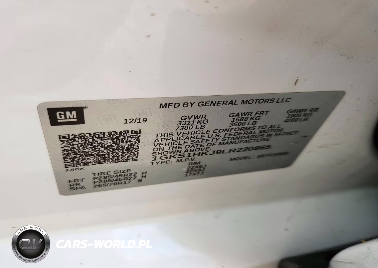 2020 GMC Yukon Xl Denali VIN:1GKS1HKJ9LR220865 - 13