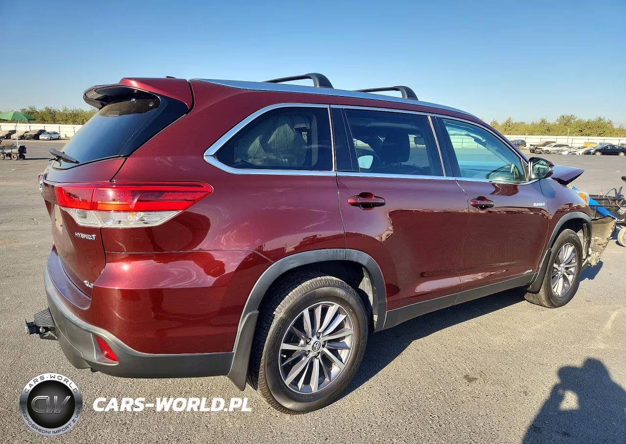 2019 Toyota Highlander Hybrid Xle VIN:5TDJGRFH9KS072235 - 3