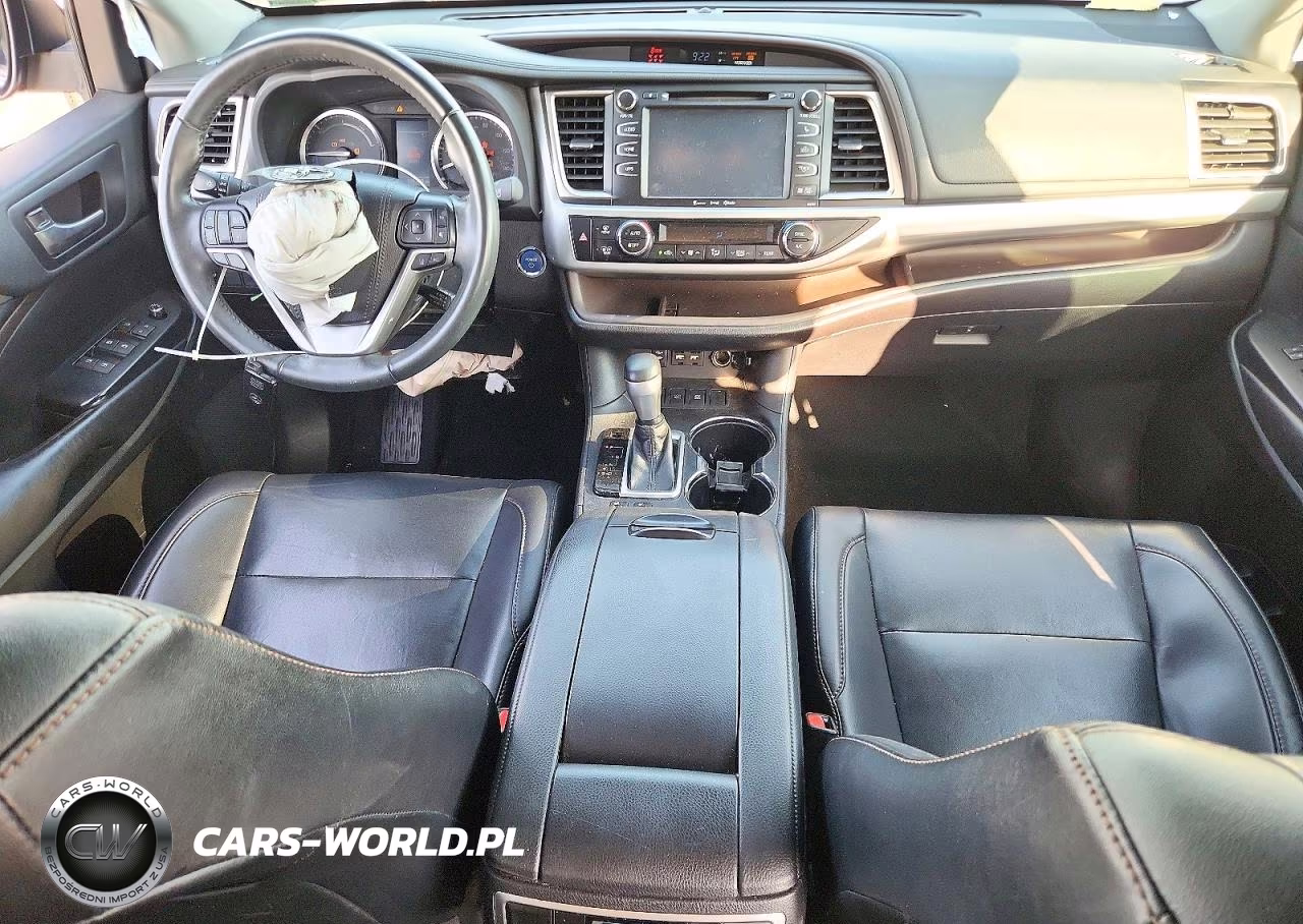 2019 Toyota Highlander Hybrid Xle VIN:5TDJGRFH9KS072235 - 8