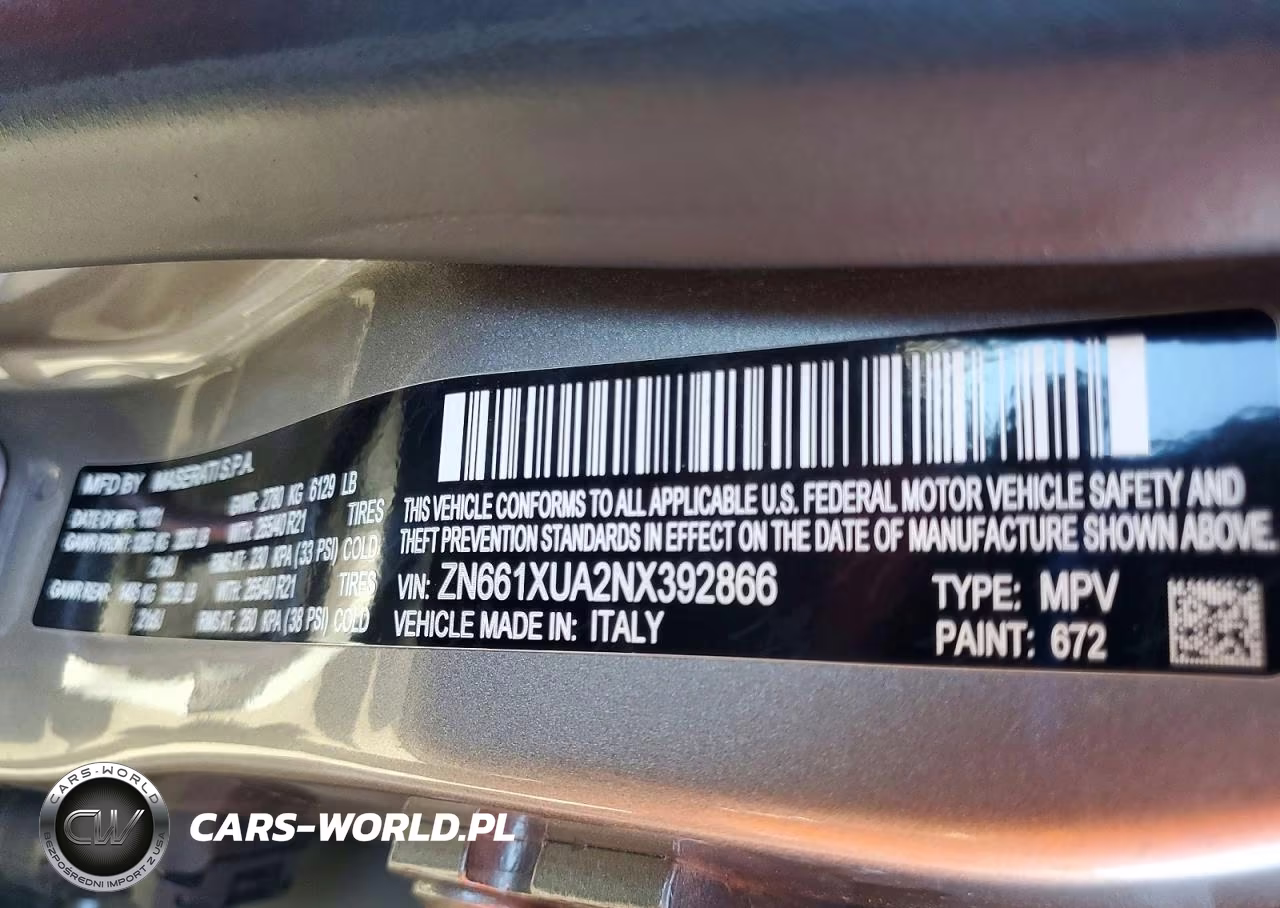 2022 Maserati Levante Base VIN:ZN661XUA2NX392866 - 13