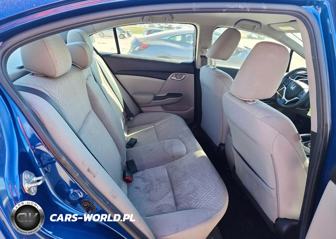 2015 Honda Civic Lx VIN:2HGFB2F58FH562284 - 10