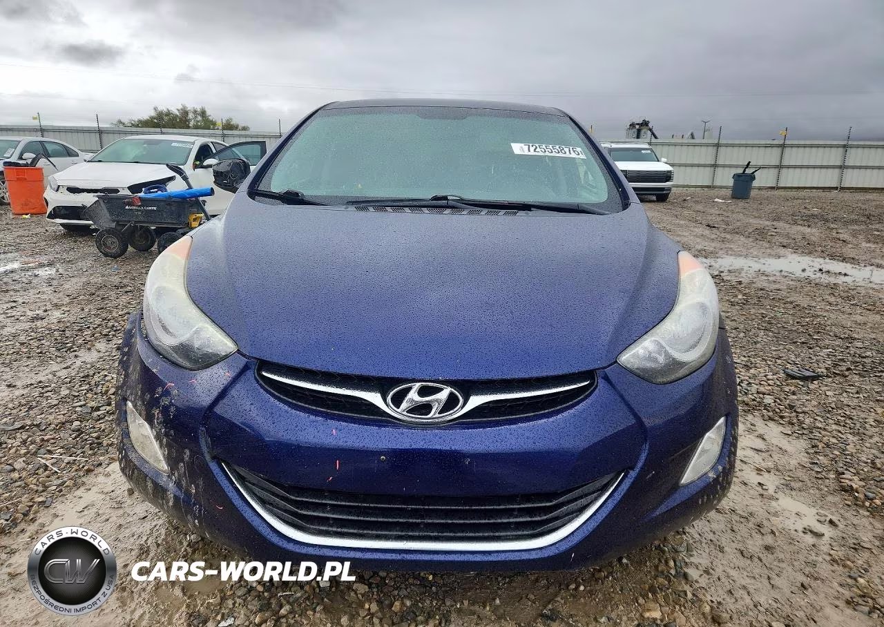 2012 Hyundai Elantra Gls VIN:5NPDH4AE1CH103690 - 5