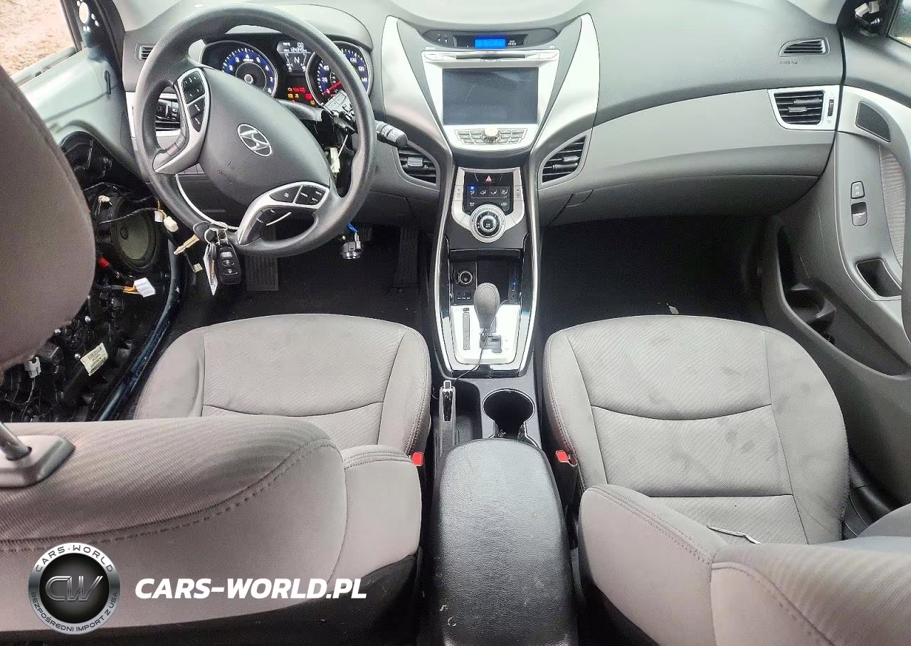 2012 Hyundai Elantra Gls VIN:5NPDH4AE1CH103690 - 8